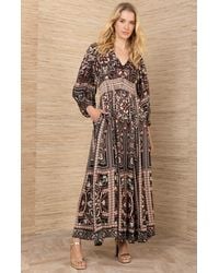 Hale Bob - Amaris Charmeuse Dress - Lyst