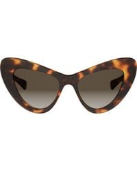 Celine - Triomphe 55Mm Cat-Eye Sunglasses - Lyst