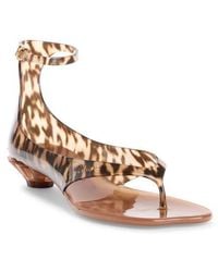 Chloé - Ankle Strap Jelly Sandal - Lyst