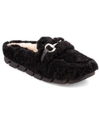 MIA - Cocoa Faux Shearling Slipper - Lyst