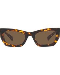 Miu Miu - 53Mm Rectangular Sunglasses - Lyst