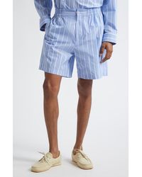 Jacquemus - Le Short Aloe Stripe Shorts - Lyst