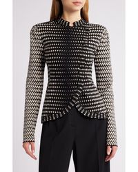 Emporio Armani - Knit Blazer - Lyst