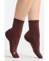 Zella - Assorted 3-Pack Half Crew Socks - Lyst