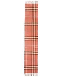 Burberry - Giant Icon Check Cashmere Scarf - Lyst