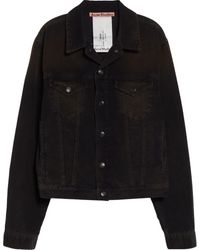 Acne Studios - Rye Organic Cotton Corduroy Trucker Jacket - Lyst