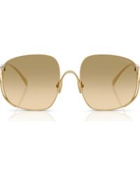 Miu Miu - Mu A57S 57Mm Gradient Square Sunglasses - Lyst