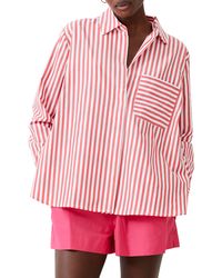 French Connection - Thick Stripe Shirt - Lyst