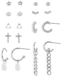 BP. - 9-pair Assorted Earrings Set - Lyst