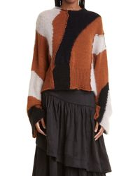 Aje. Chance Tunic Sweater in White | Lyst