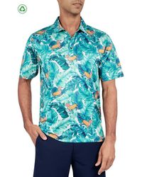 Con.struct - Regular Fit Hotdog Dog Print Recycled Performance Golf Polo - Lyst