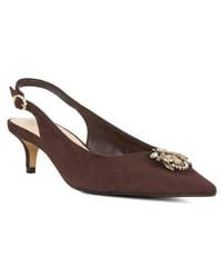 Dune - Context Pointed Toe Slingback Pump - Lyst