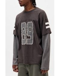 BDG - Motorbike Layered Long Sleeve T-Shirt - Lyst