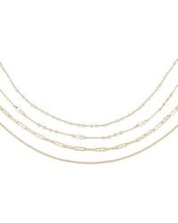 Retro Chic - Aeolian Echo Necklace Set - Lyst