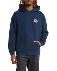 One Of These Days - Horse Shoe Embroidered Cotton Hoodie - Lyst