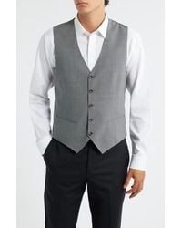 Jack Victor - Owen Five-Button Stretch Wool Vest - Lyst