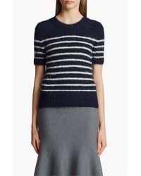 Khaite - Luphia Short Sleeve Silk & Cashmere Sweater - Lyst