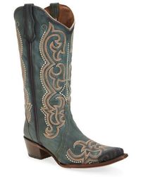 Circle - Knee High Western Boot - Lyst