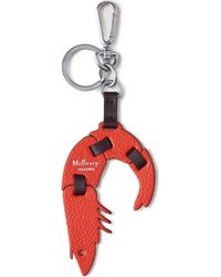 Mulberry - Shrimp Puzzle Leather Key Ring - Lyst