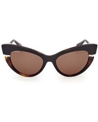 Max Mara - 56Mm Cat Eye Sunglasses - Lyst