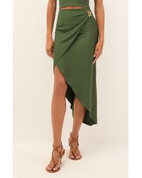 ViX - Taylor Cover-Up Midi Skirt - Lyst