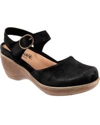 Softwalk - Mabelle Ankle Strap Platform Clog - Lyst