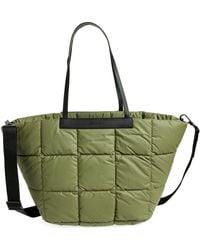 VEE COLLECTIVE - Porter Basque Water Resistant Quilted Recycled Nylon Tote - Lyst