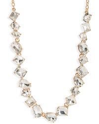 Nordstrom - Mixed Cut Crystal Collar Necklace - Lyst