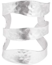 Karine Sultan - Stack Cuff Bracelet - Lyst