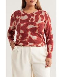 NIC+ZOE - Abstract Animal Supersoft Sweater - Lyst