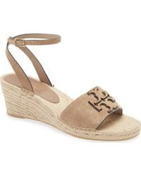 Tory Burch - Ines Ankle Strap Espadrille Platform Wedge Sandal - Lyst