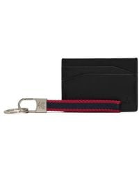 Brooks Brothers - Leather Card Case & Key Chain Set - Lyst