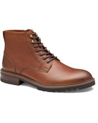 Johnston & Murphy - Barrett Plain Toe Boot - Lyst
