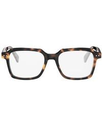 Celine - 52Mm Thin Square Optical Glasses - Lyst