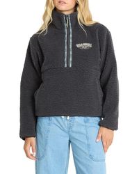 Billabong - Horizon Quarter Zip High Pile Fleece Pullover - Lyst