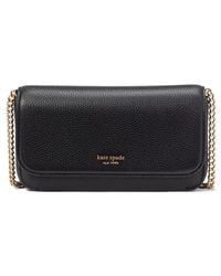 Kate Spade - Ava Leather Wallet On A Chain - Lyst