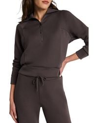 Spanx - Airessentials Half Zip Sweatshirt - Lyst