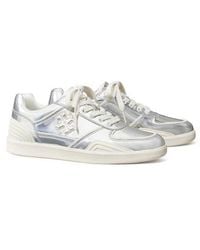 Tory Burch - Clover Court (Argento/Oyster Mushroom) Shoes - Lyst
