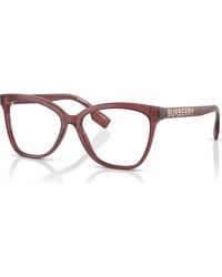 Burberry - 54Mm Cat Eye Optical Glasses - Lyst