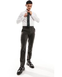 ASOS - Slim Fit Pinstripe Suit Trousers - Lyst