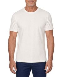 Robert Talbott - Davis Pique Linen Tee - Lyst