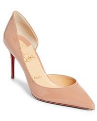 Christian Louboutin - Iriza Pointed Toe Half D'Orsay Pump - Lyst