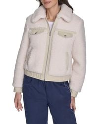 Levi's - Sherpa Bomber With Quilted Lining - Lyst