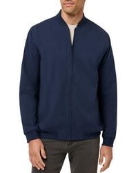 Travis Mathew - Stretch Cotton Bomber Jacket - Lyst
