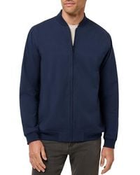 Travis Mathew - Stretch Cotton Bomber Jacket - Lyst
