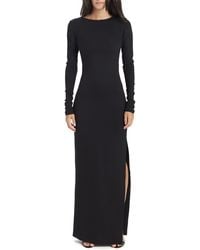 MARCELLA - Roxanne Long Sleeve Ponte Gown - Lyst