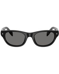 Prada - 52Mm Polarized Cat Eye Sunglasses - Lyst