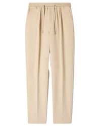 Sandro - Elasticated Straight-Leg Trousers - Lyst