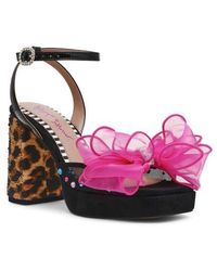 Betsey Johnson - Palloma Ankle Strap Platform Sandal - Lyst
