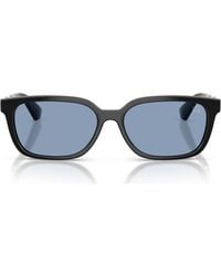 Burberry - 54Mm Rectangular Sunglasses - Lyst